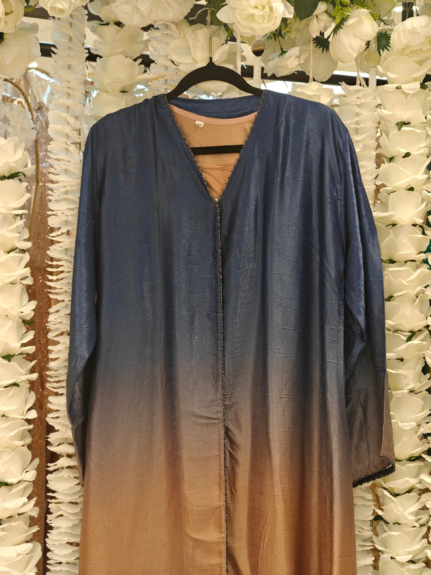 Ombre Blue & Sand Abaya