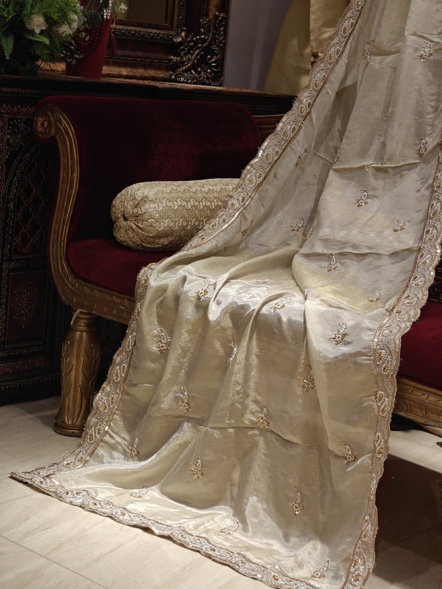 Champagne Silk Shawl