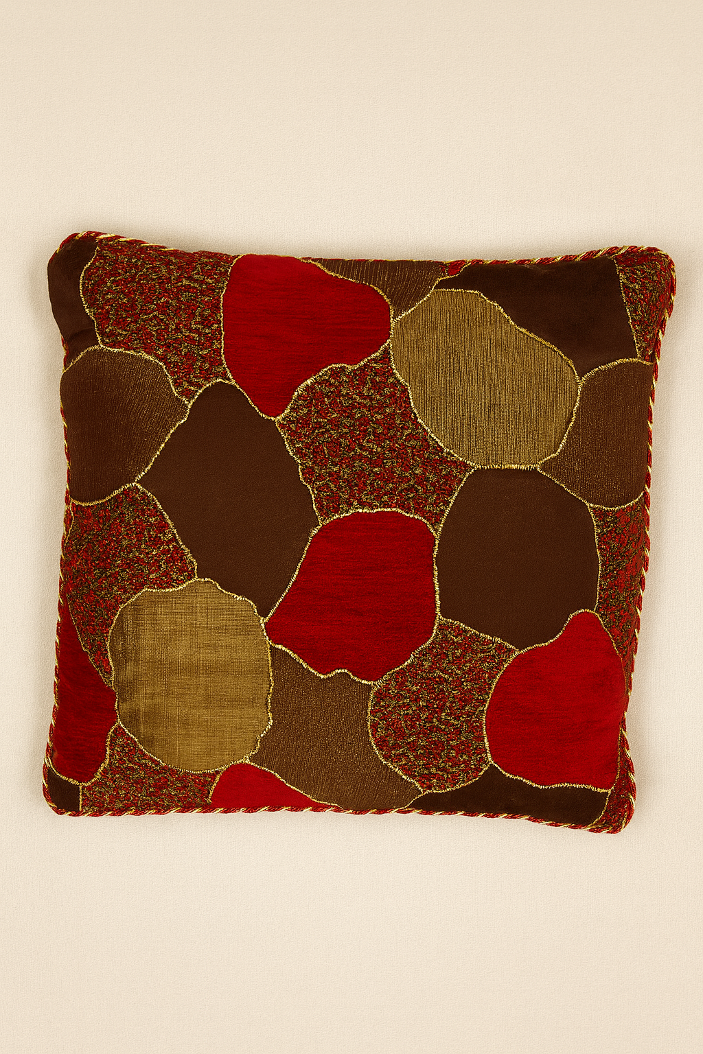 Autumn Mosaic Patchwork Cushion