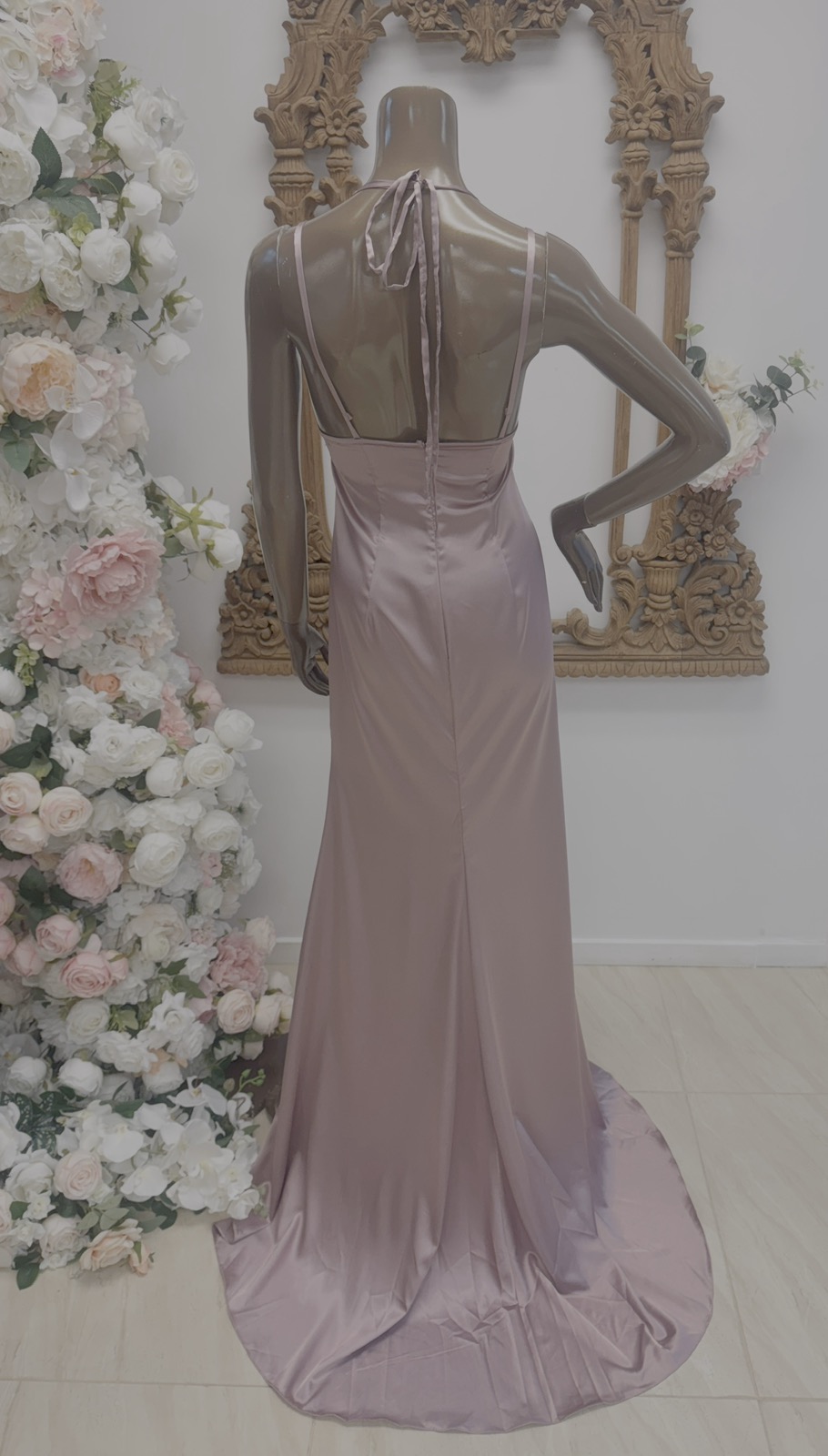 Rose Gold Satin