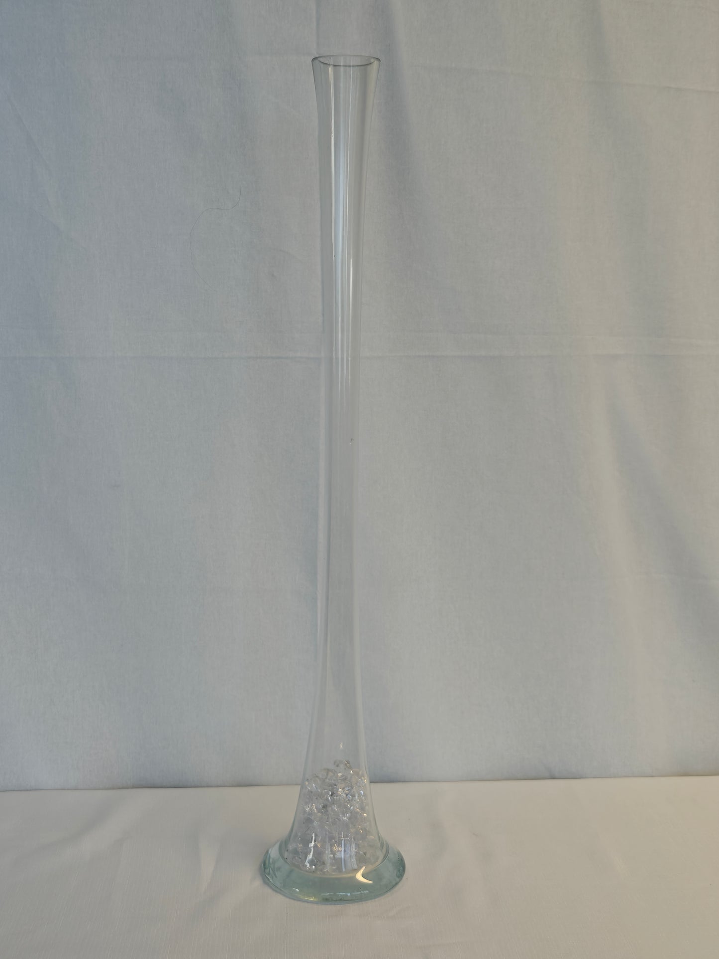 Crystal Clarity long Vase