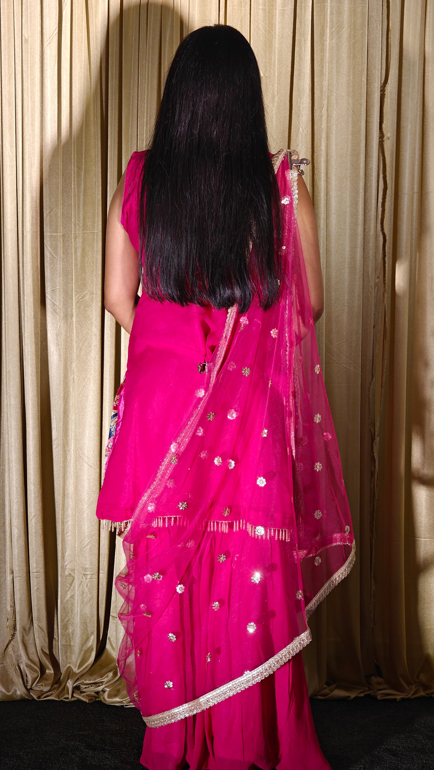 Pink Sharara