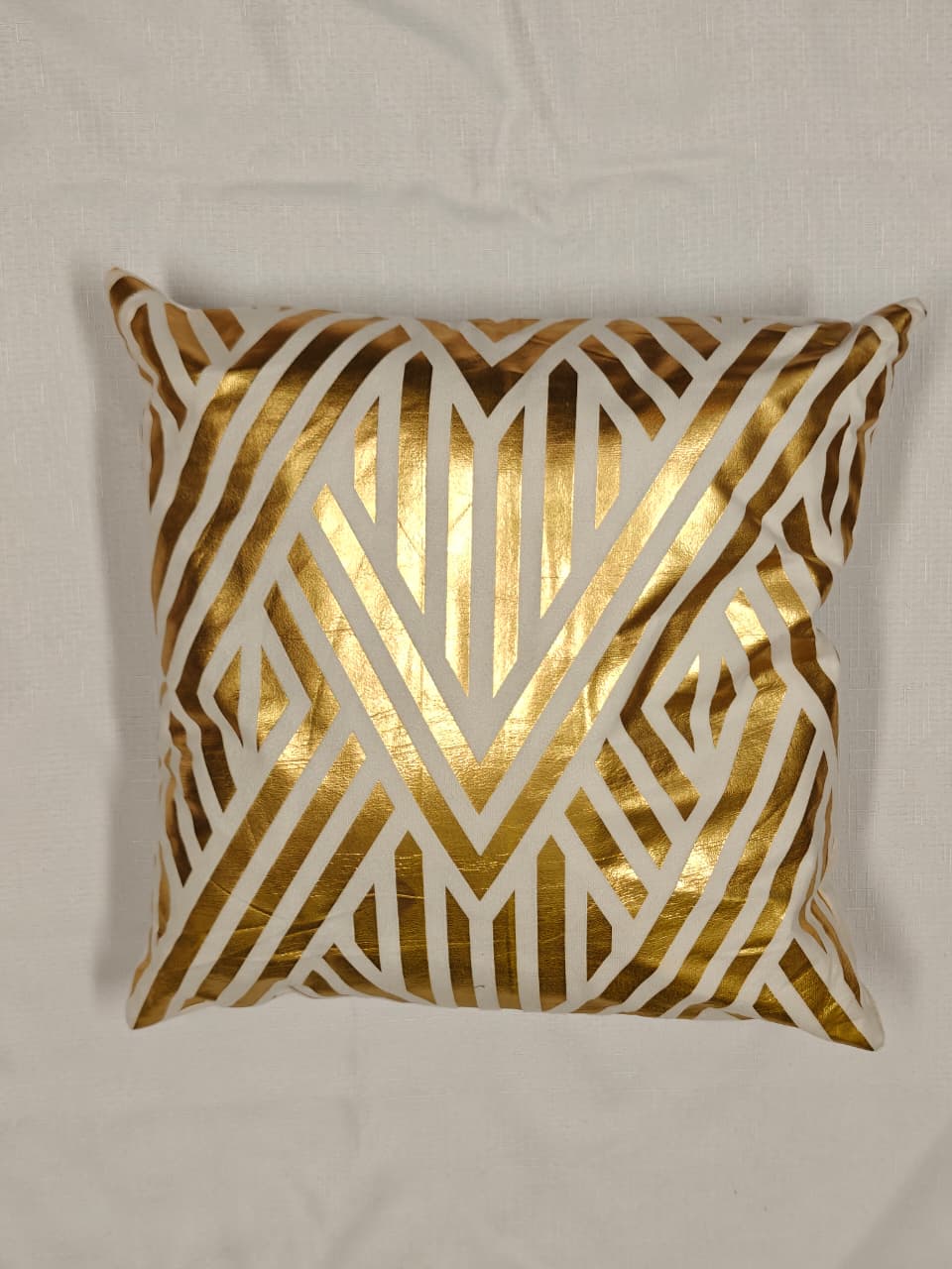 Golden Prism Modern Luxe Cushion