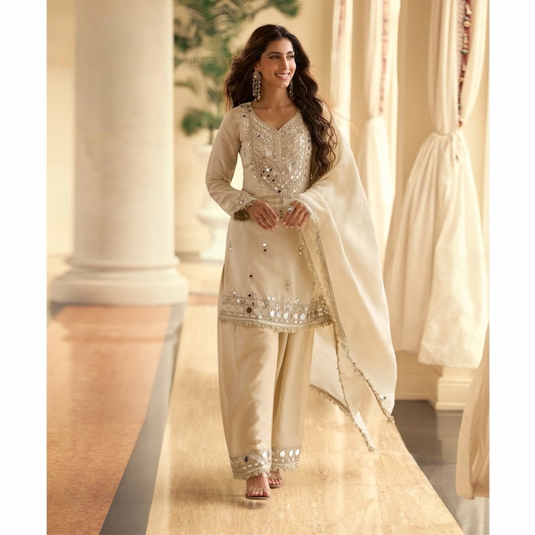 Long Top Farsi – Cream