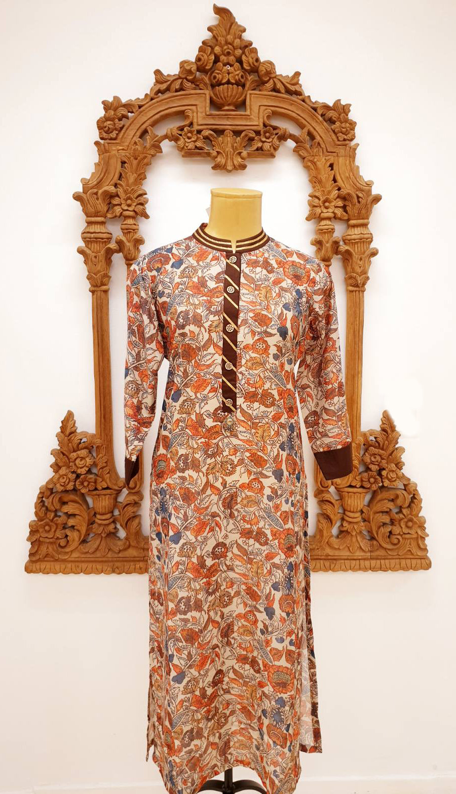 Multi- Coloured Printed Kurti