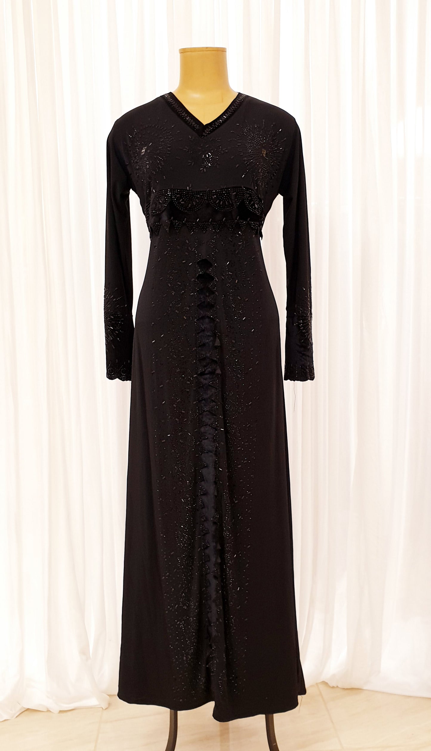 Black Sequin Abayah