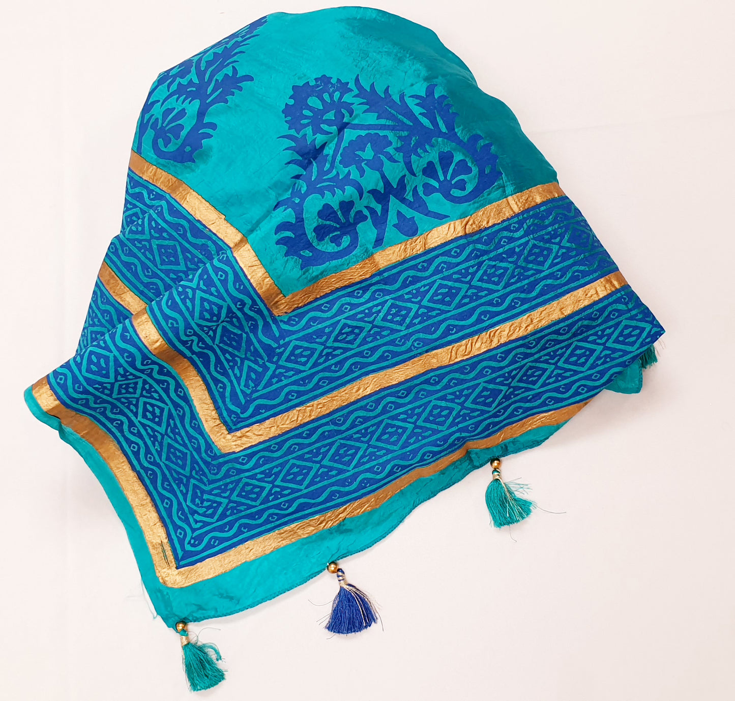 Turquoise Dupatta
