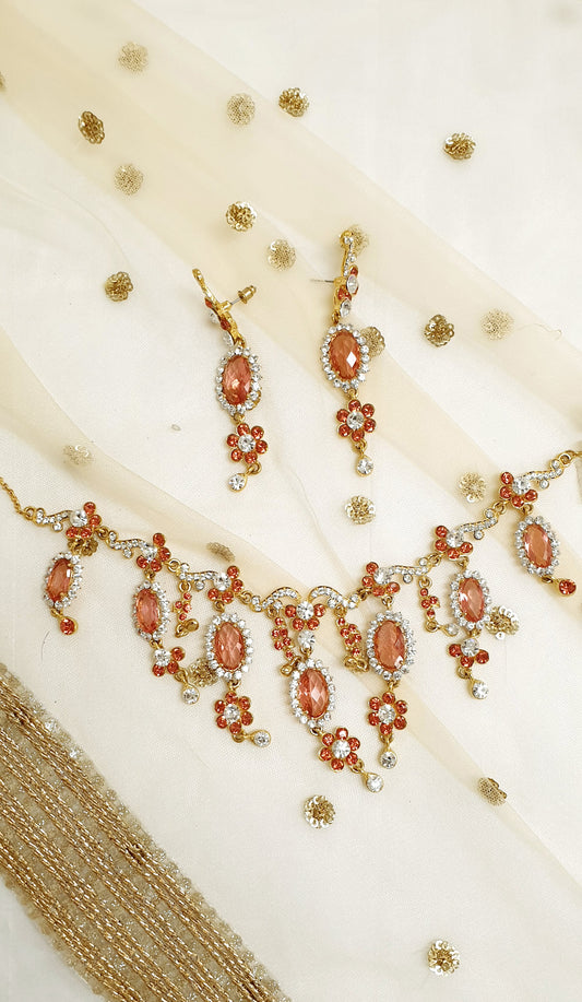 Peach Stonework Set