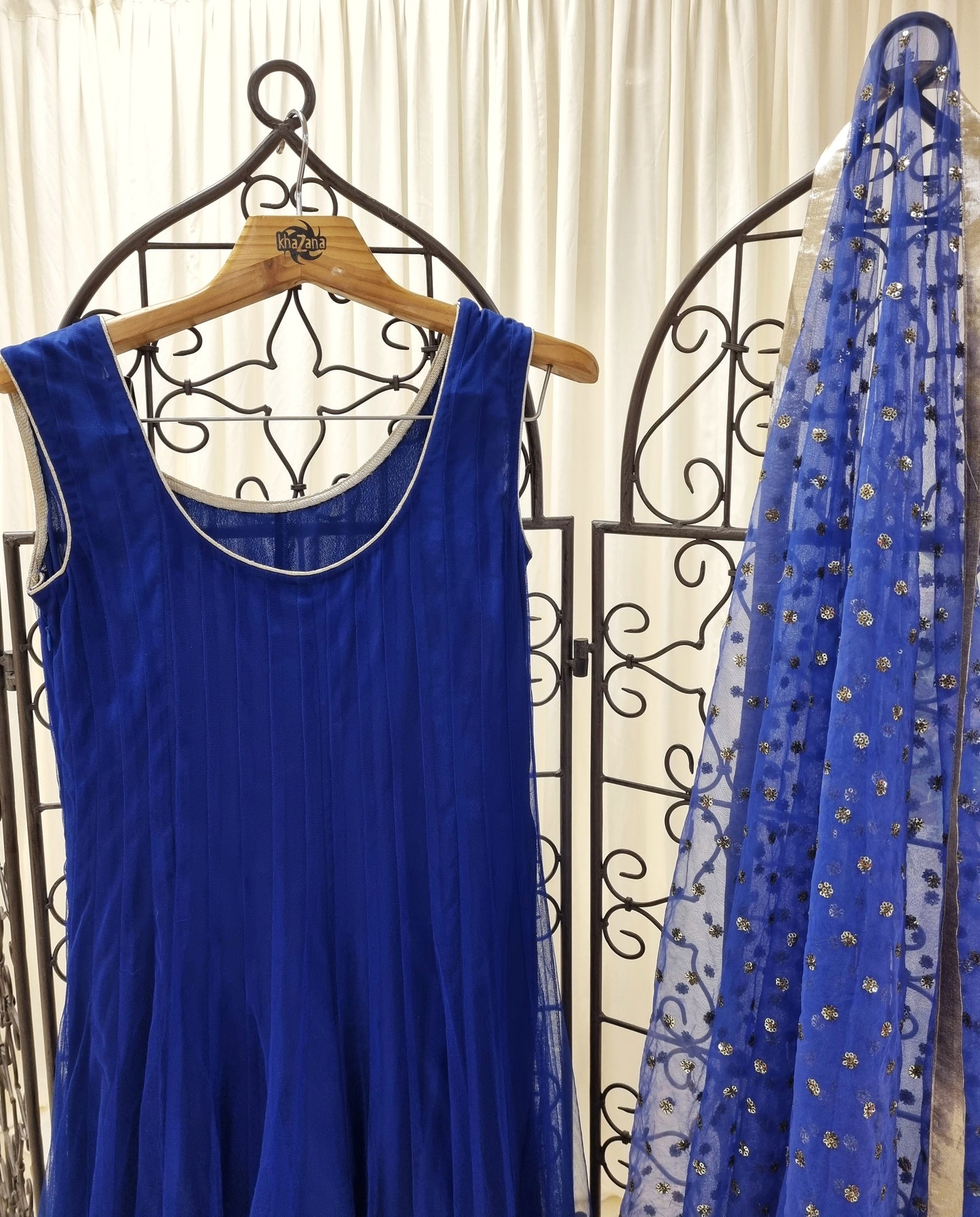 Petite Indigo Gown