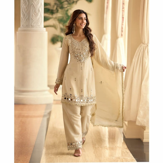 Long Top Farsi – Cream