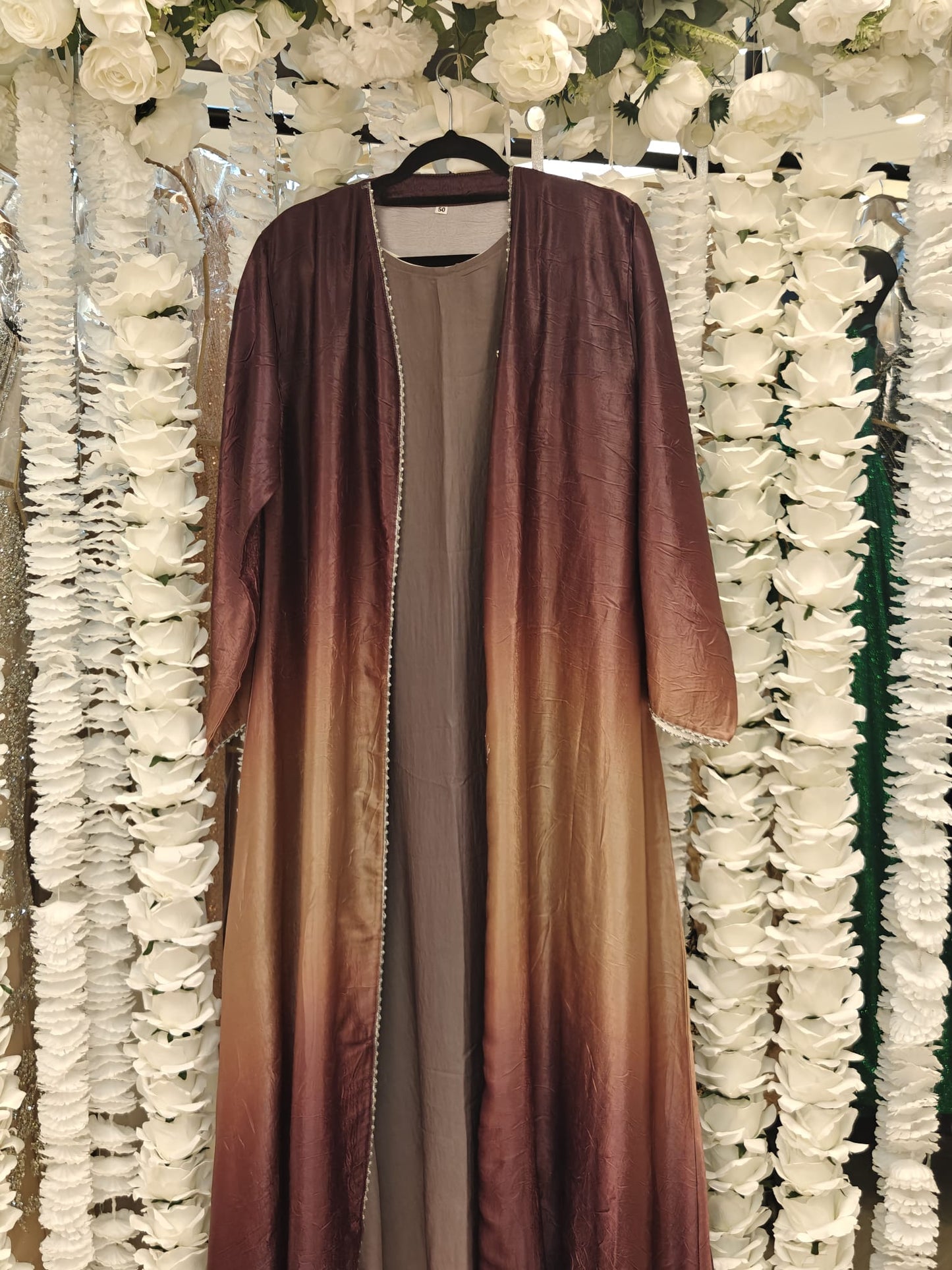 Mocha Ombre Abaya