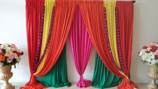 Colorful Drapes