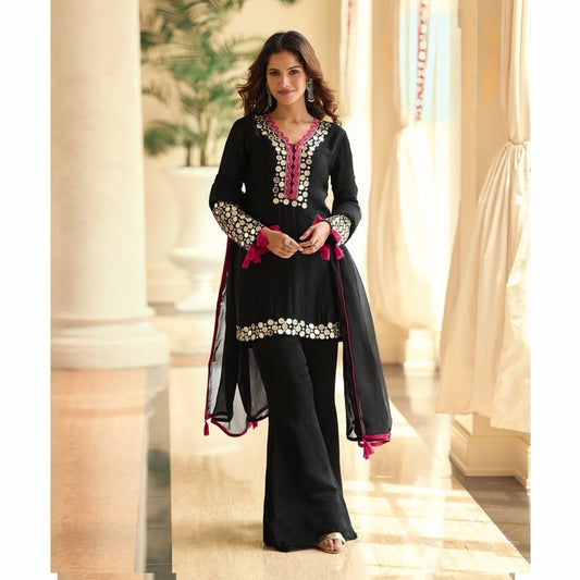 Long Top Farshi – Black