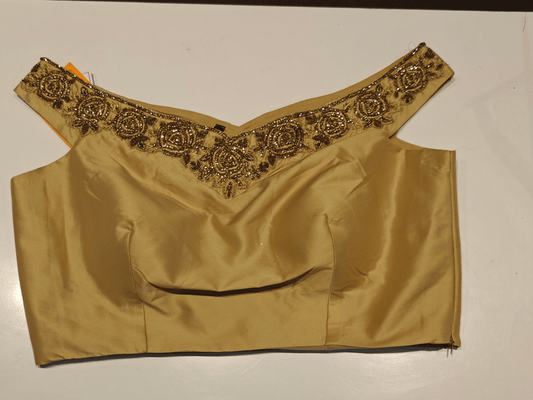Golden Petal Blouse