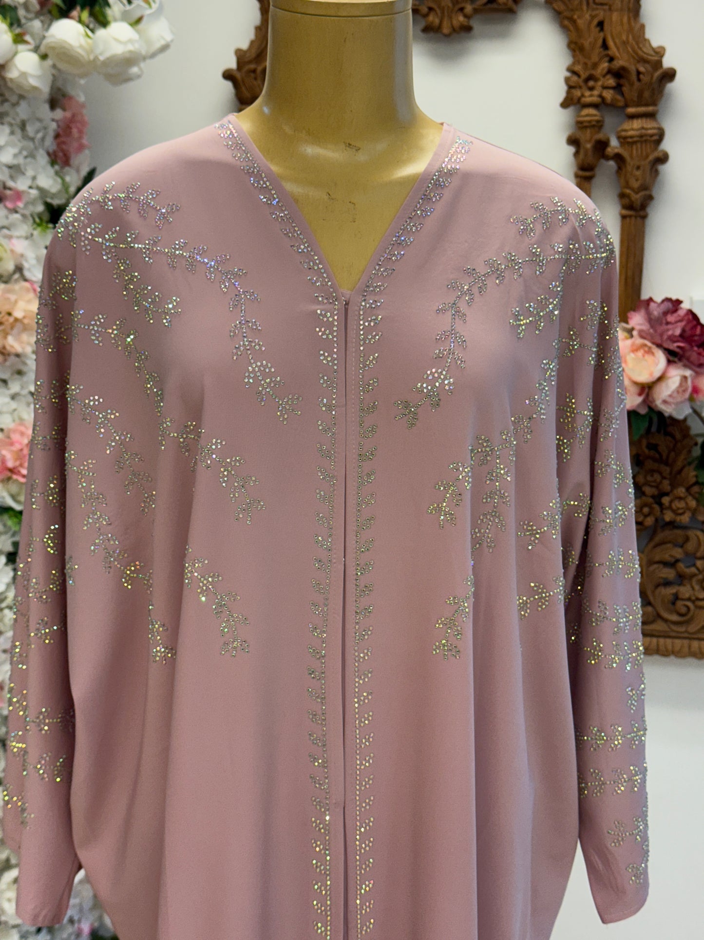 Petal Pink Abaya