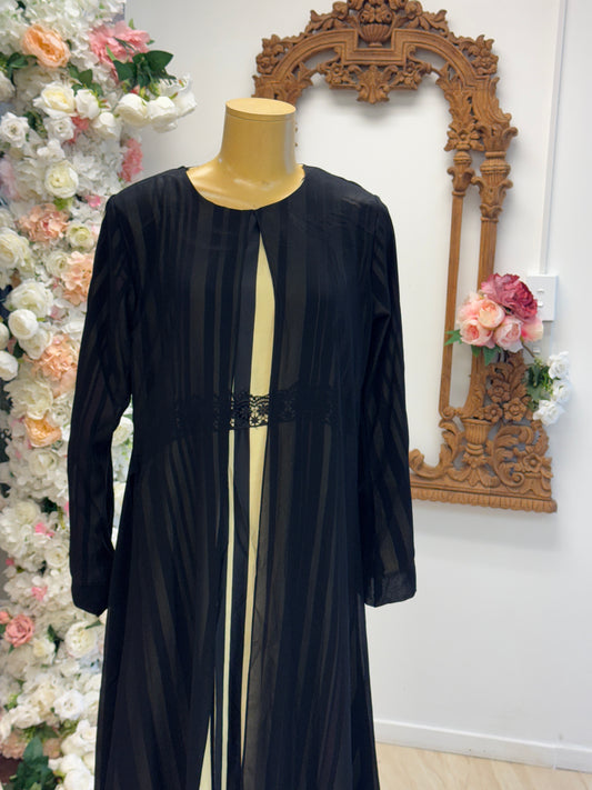 Shadow Lace Abaya