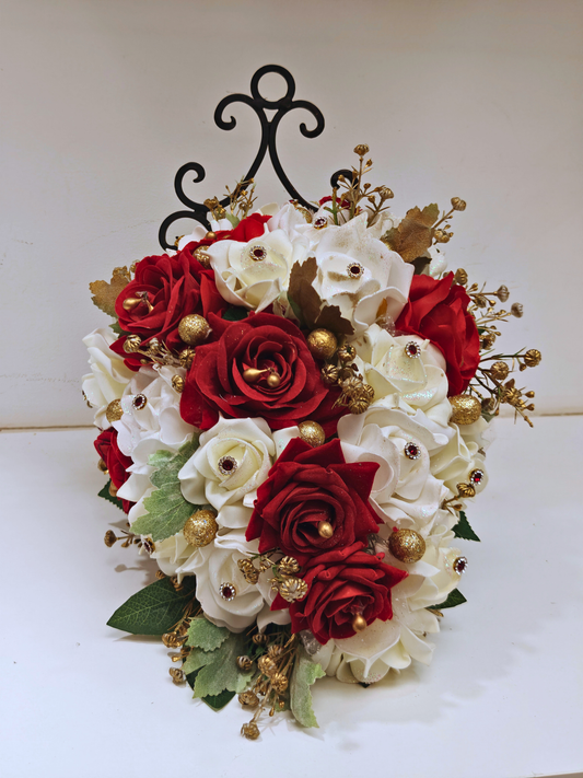 Crimson Gold Bouquet