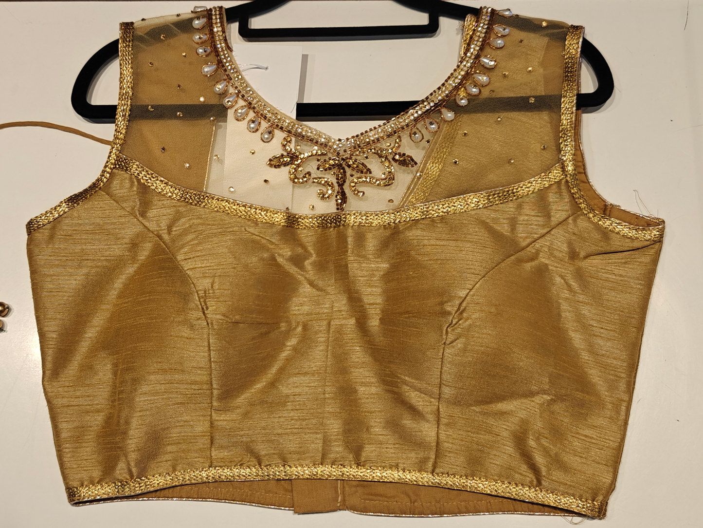 Golden Sheer Blouse