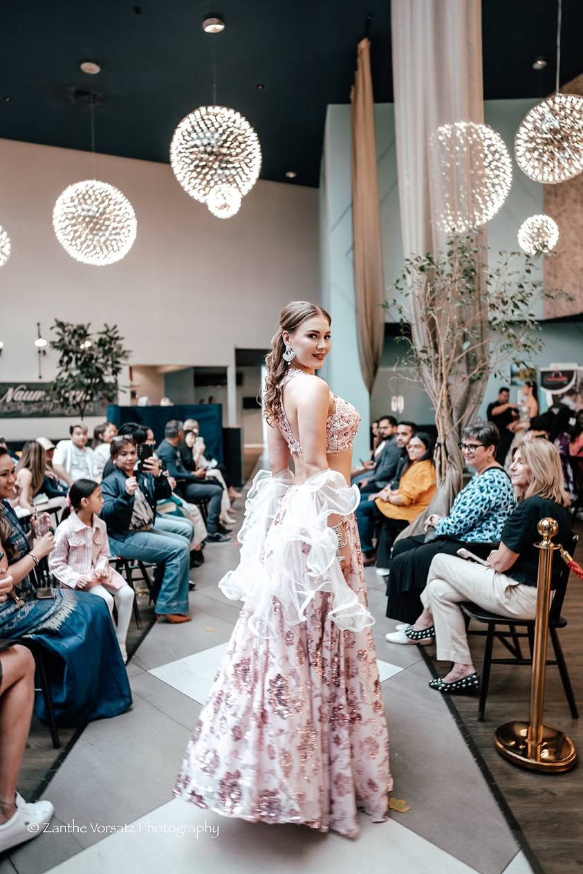 Blush Bloom Lehenga
