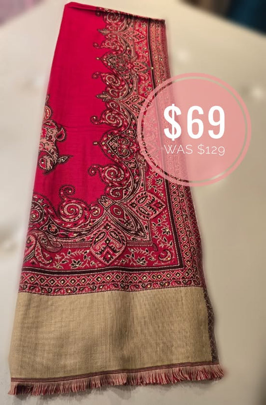 Pink Shawl