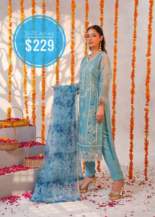 Blue Salwar Suit