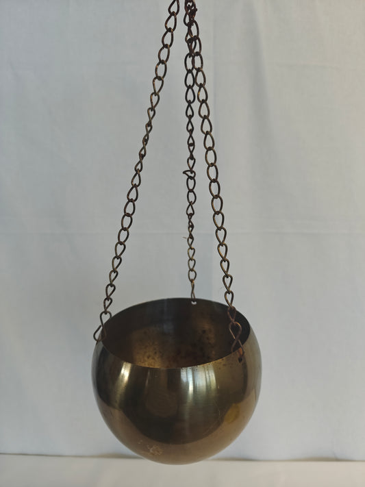 Suspended Brass Bowl