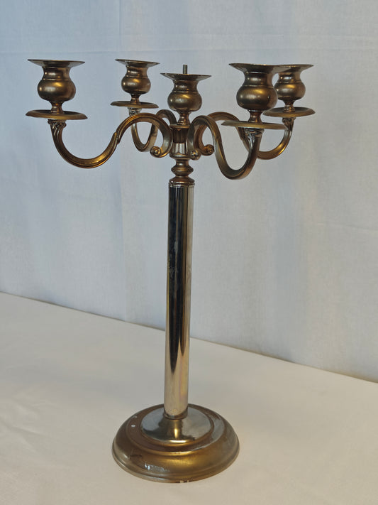 Antique Elegance Five-Arm Candle Holder