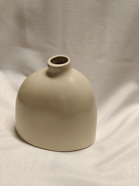 Matte Whisper Sculptural Vase