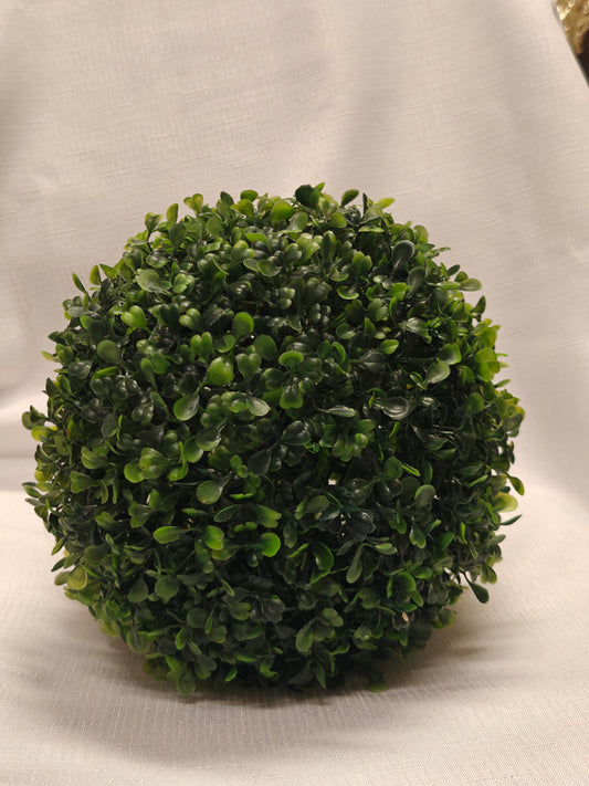 Grass Sphere Medium Faux Topiary