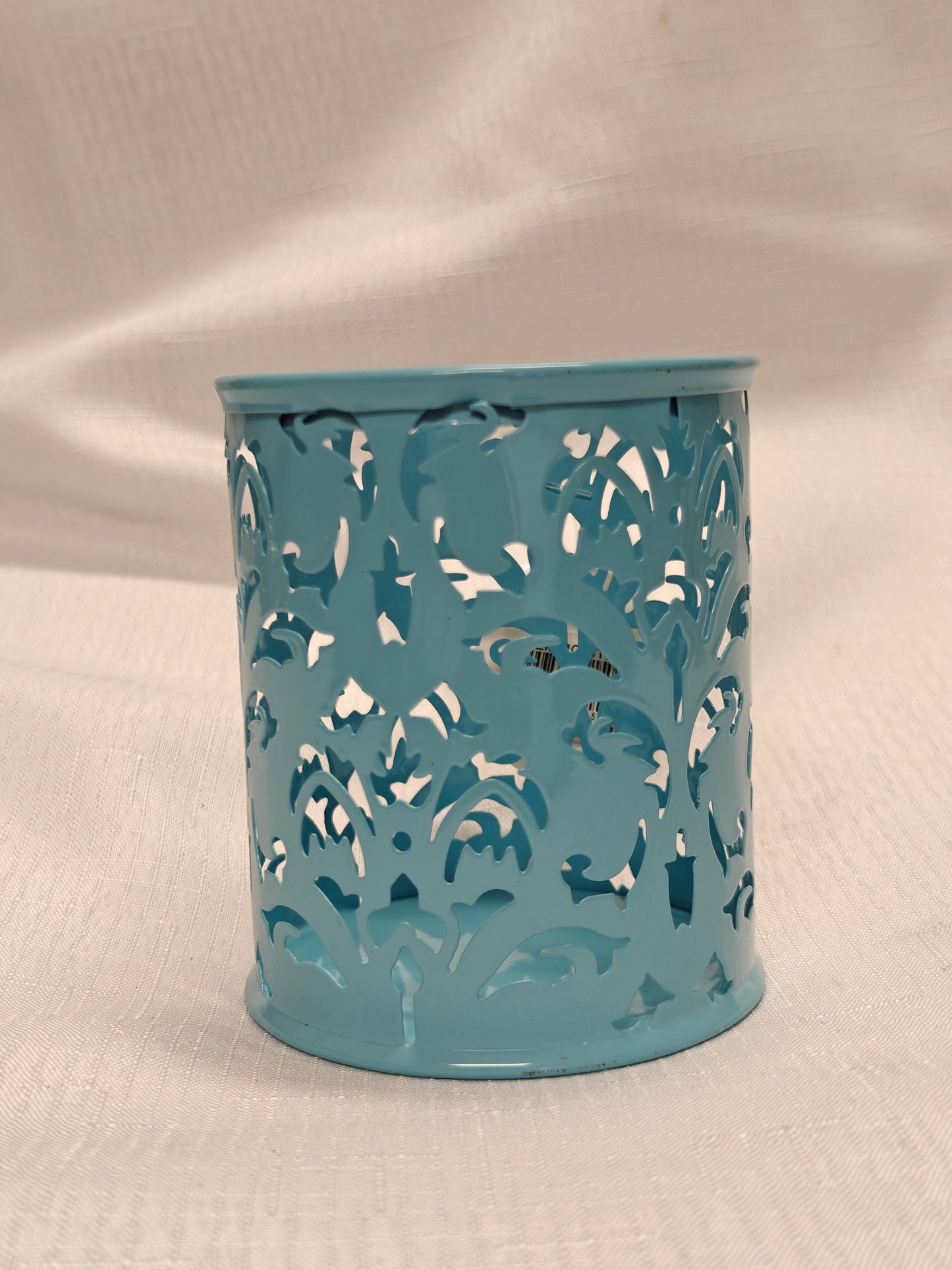 Ivory Lace Cutout Holder (Pink, Baby Pink,Blue,White)