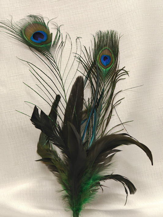 Regal Plume Peacock Ensemble