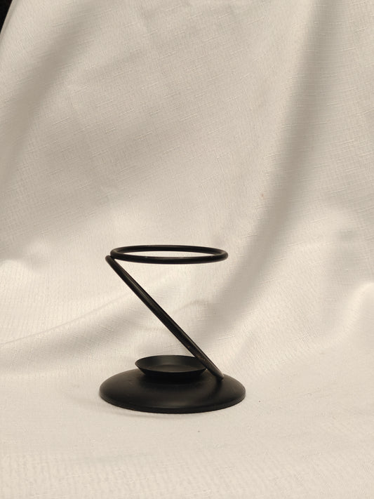 Obsidian Coil Display Pedestal