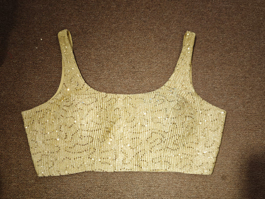 Sequin Sculpted Blouse – Gilded Curve