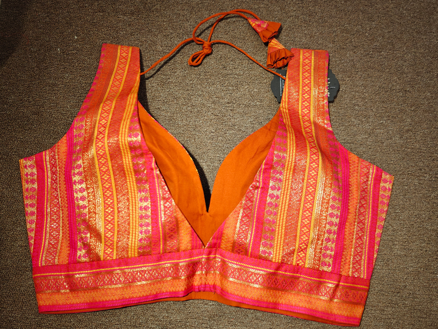 Woven Brocade Blouse – Sunset Loom