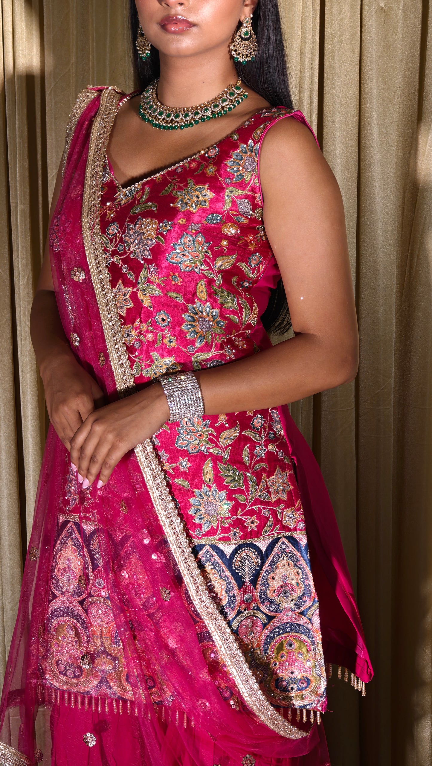 Pink Sharara