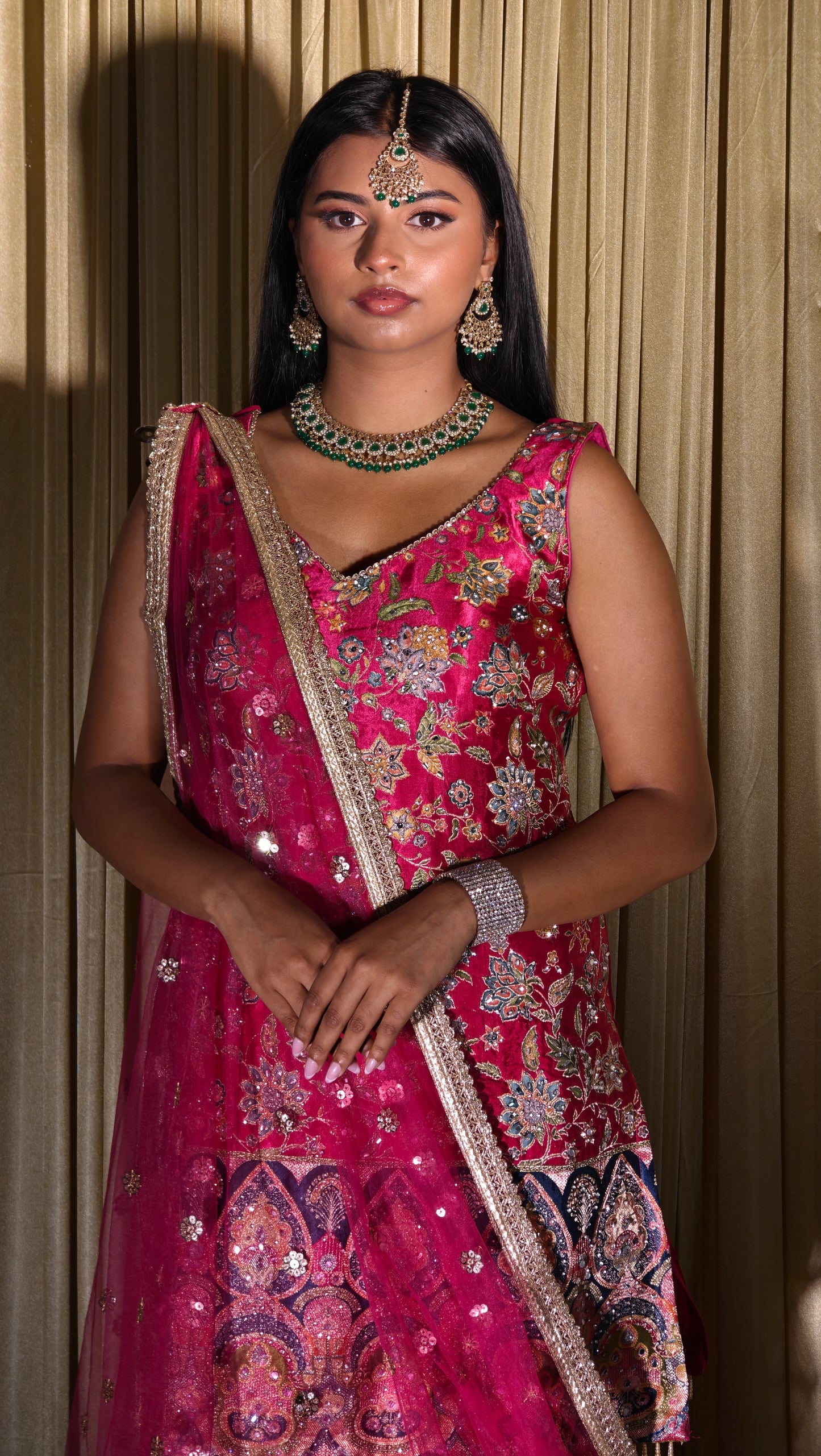 Pink Sharara