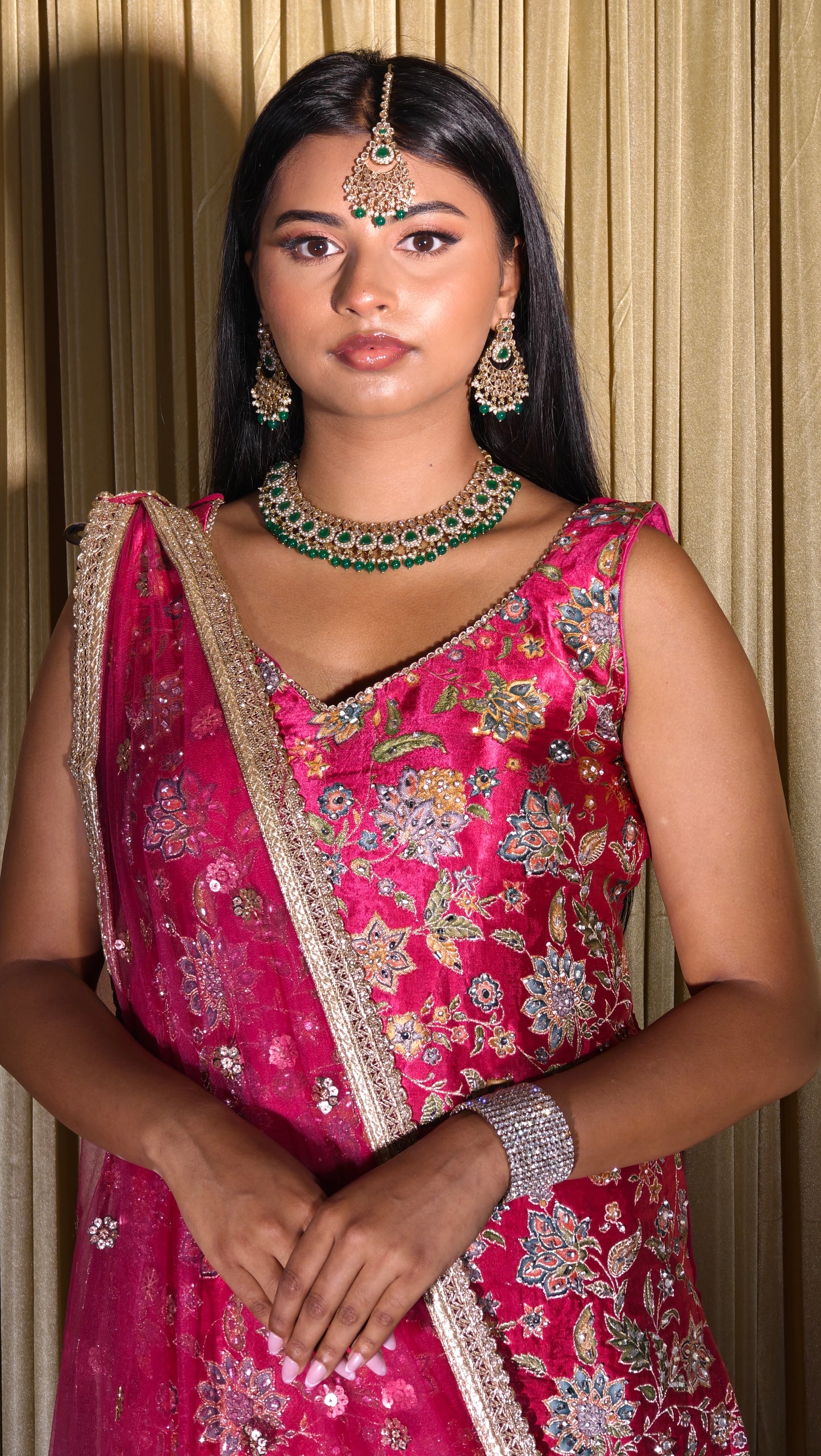 Pink Sharara