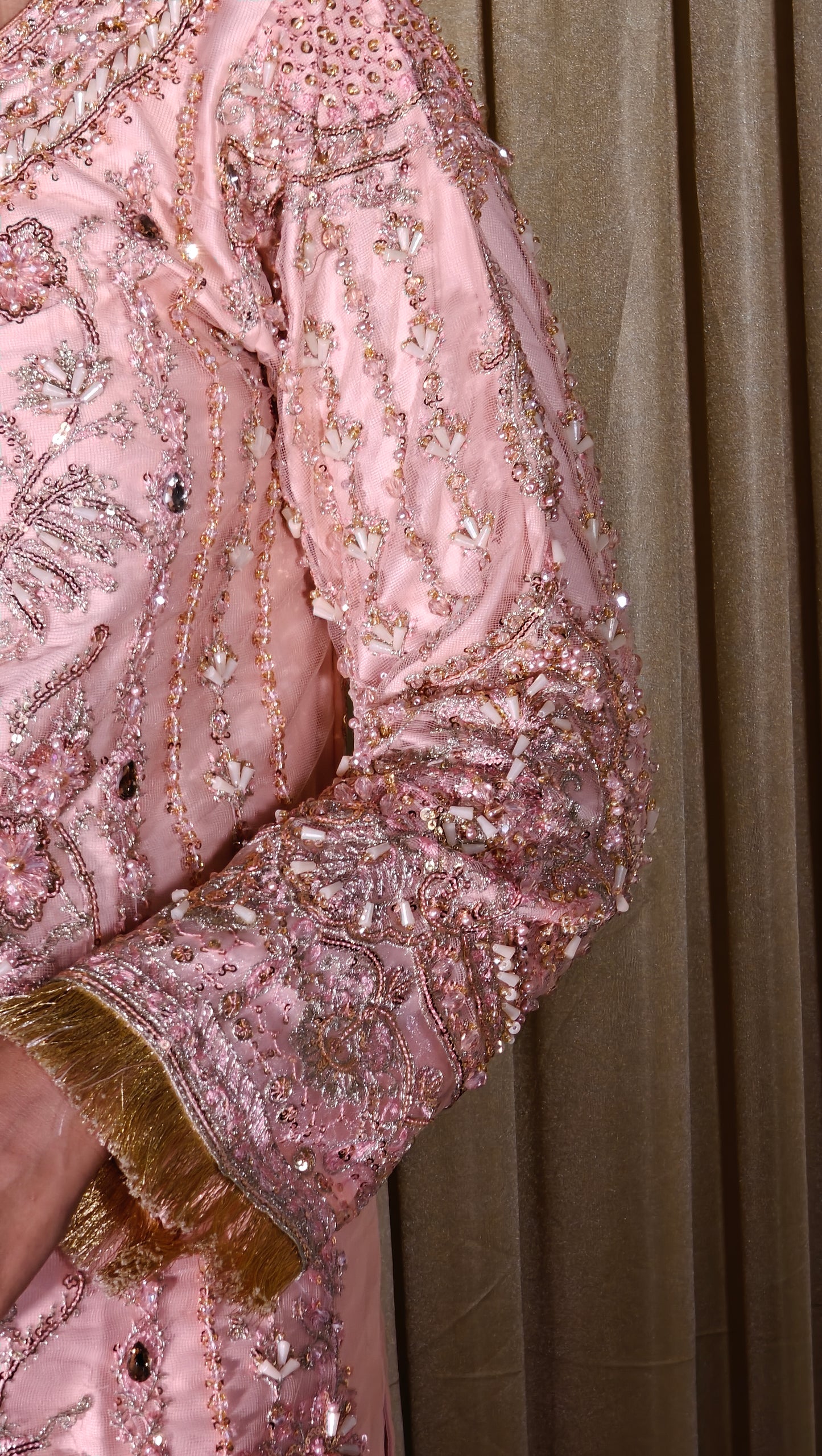Blush Pink Embroidered Salwar Suit