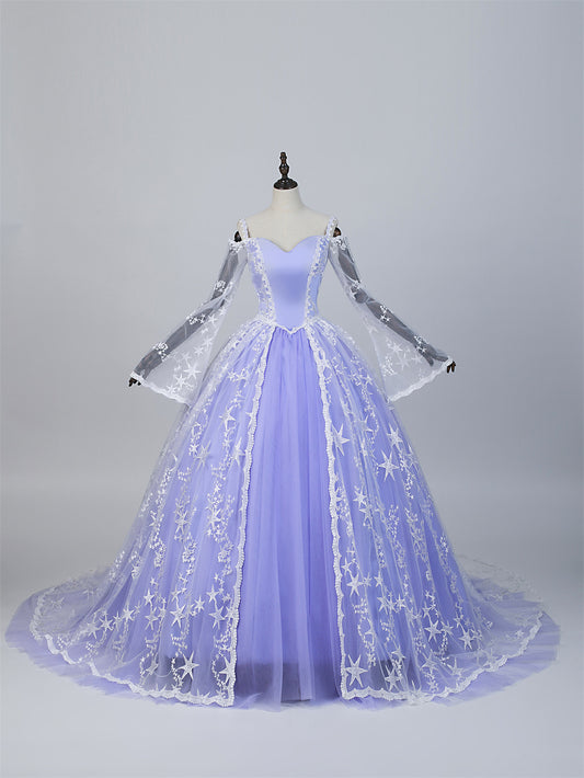 Celestial Lilac Bridal Gown