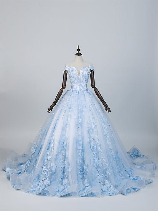 Blue Reverie Bridal Gown