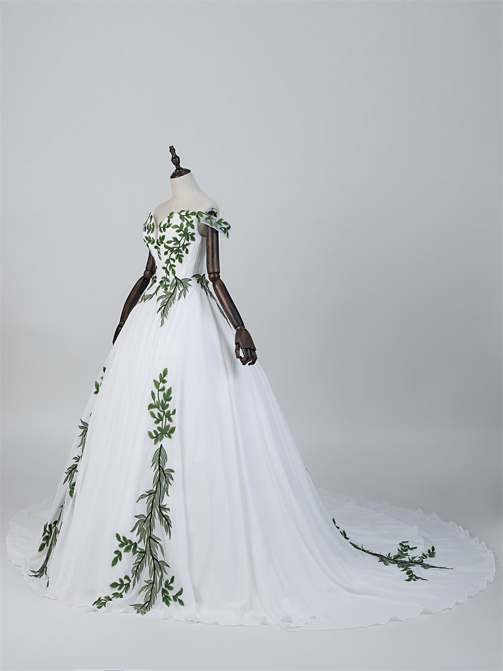 Leafy Grace Bridal Gown