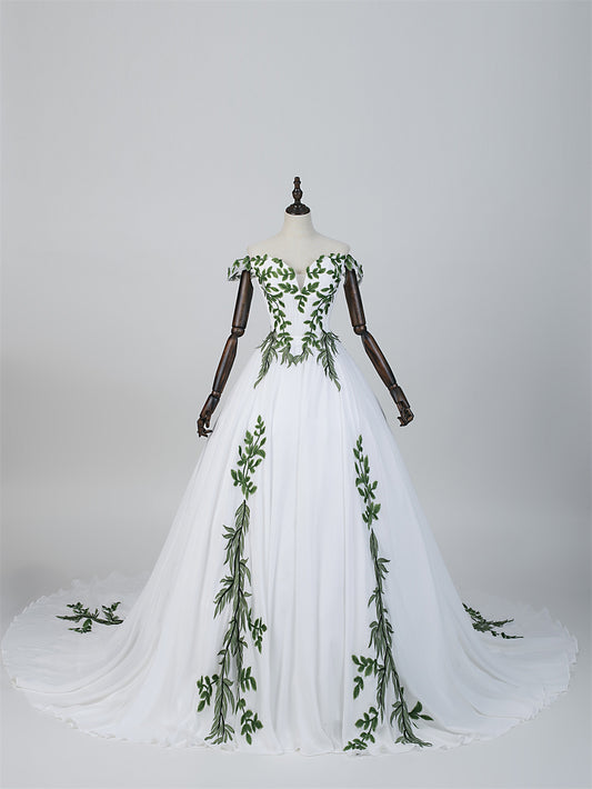 Leafy Grace Bridal Gown