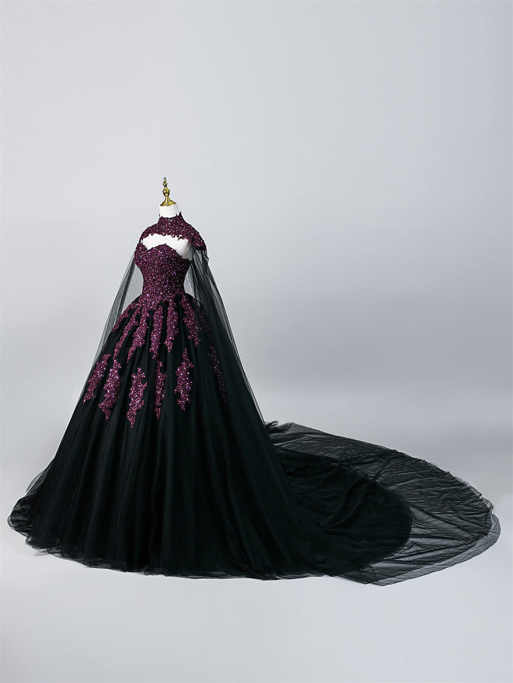 Violet Empress Bridal Gown