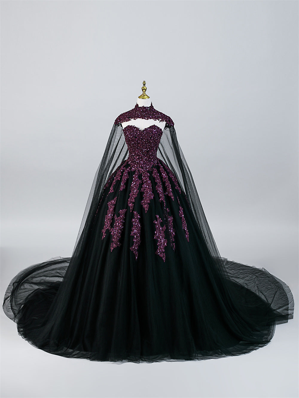 Violet Empress Bridal Gown