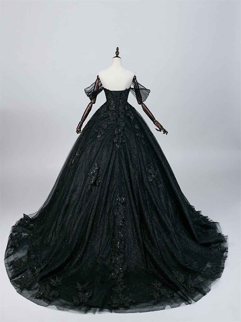 Shadow Bloom Bridal Gown