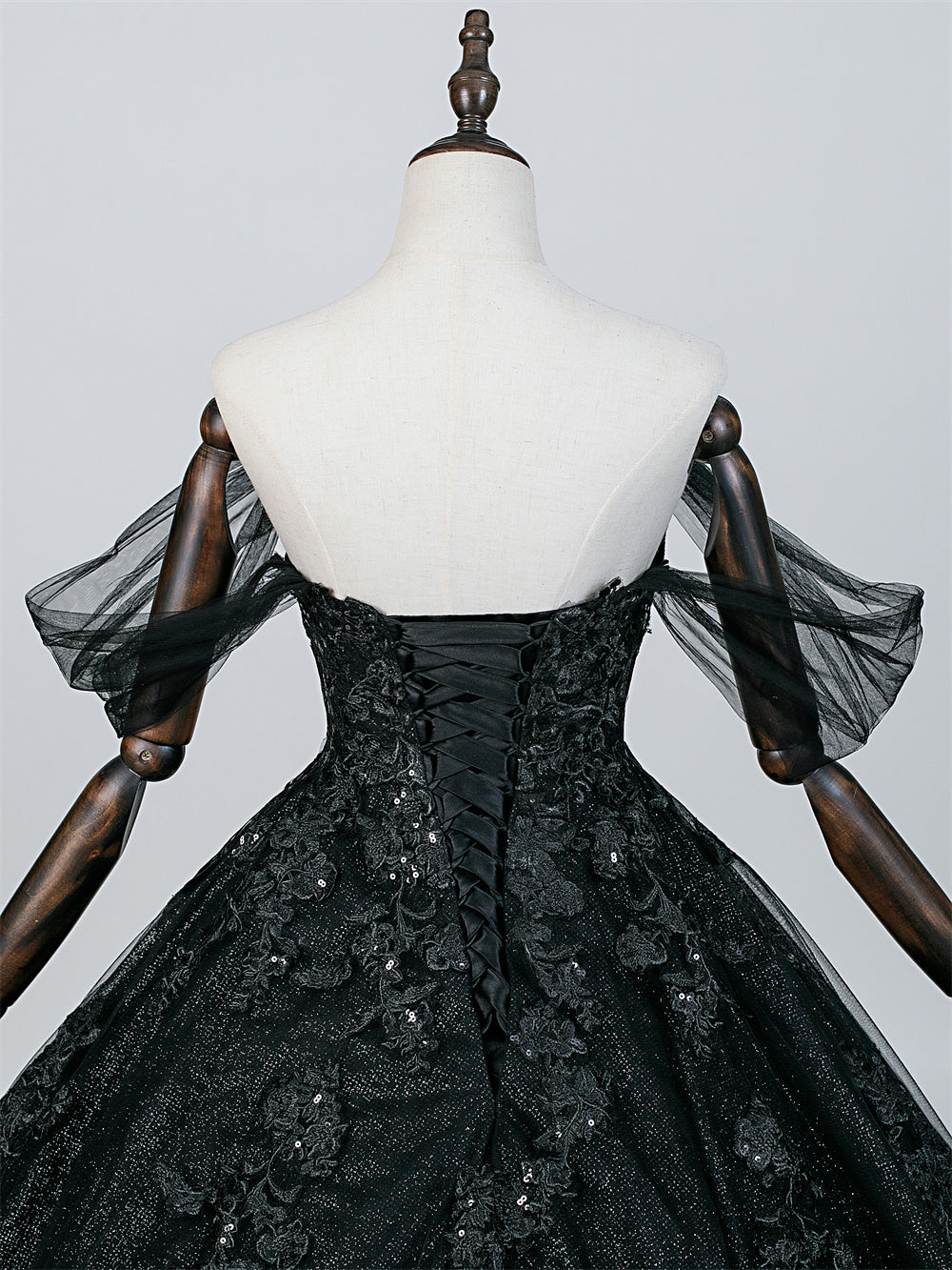 Shadow Bloom Bridal Gown