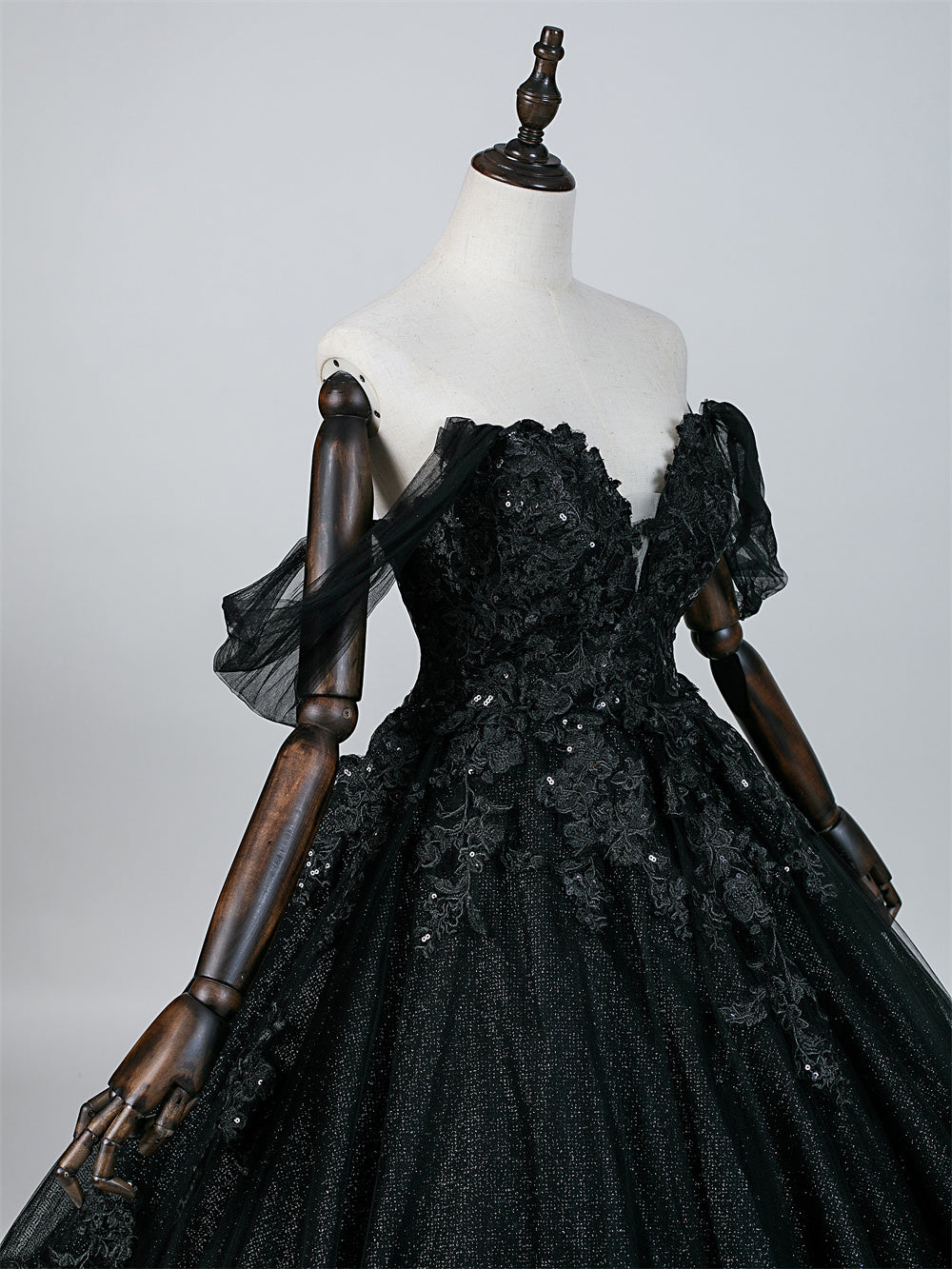 Shadow Bloom Bridal Gown