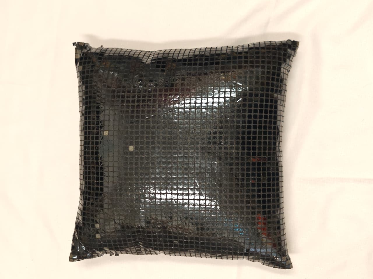 Midnight Glint Luxe Accent Cushion