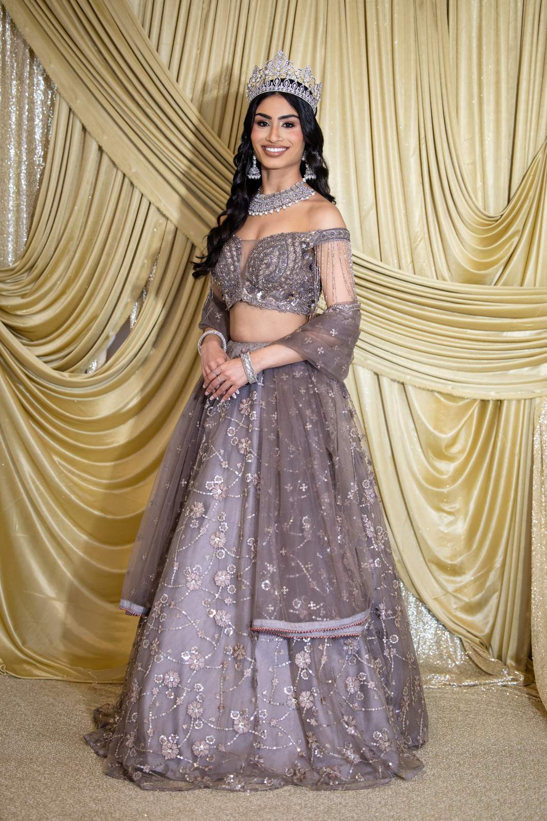 Smoky Royale Lehenga Set