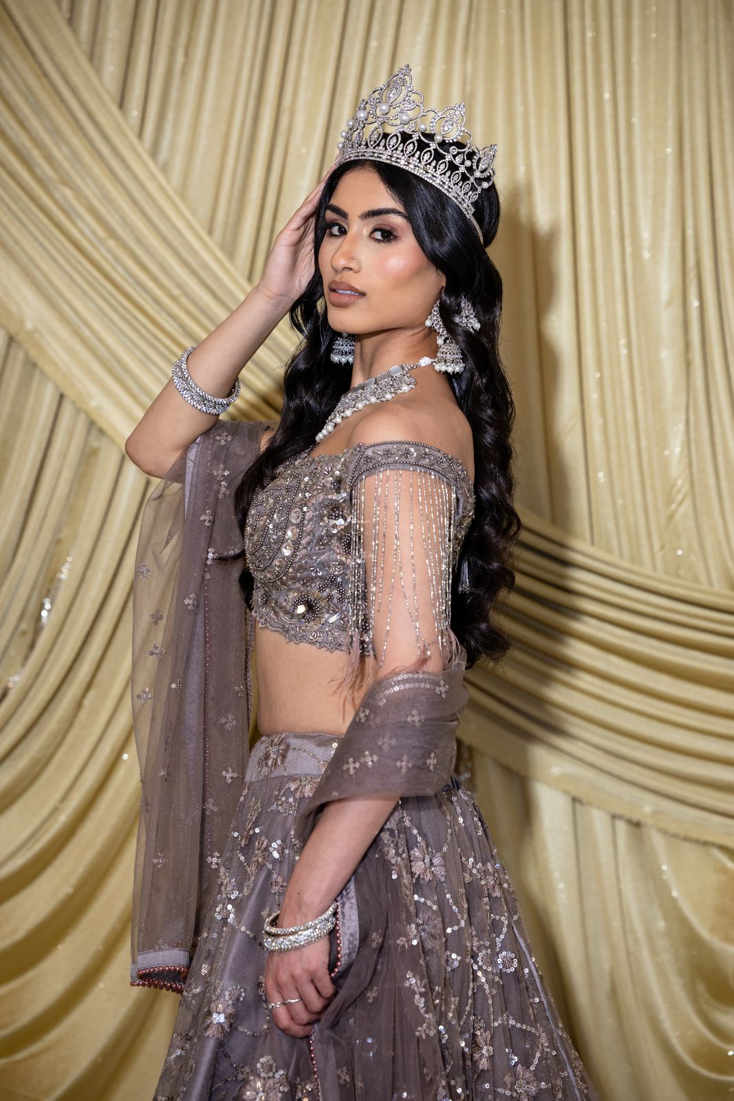 Smoky Royale Lehenga Set